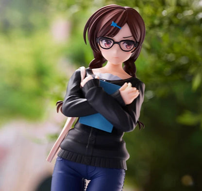 Chizuru Cute Nerd Rent-A-Girlfriend Anime Kawaii Figure PVC 6.6" [Boxed]