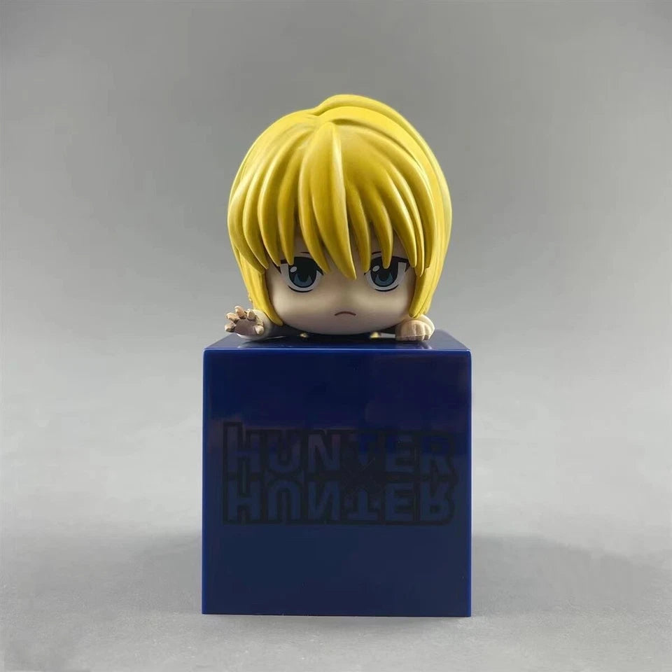 Killua, Gon, Kurapika, Hisoka Chibi Hunter × Hunter Anime Figure Model Statue PVC 4" [Boxed]