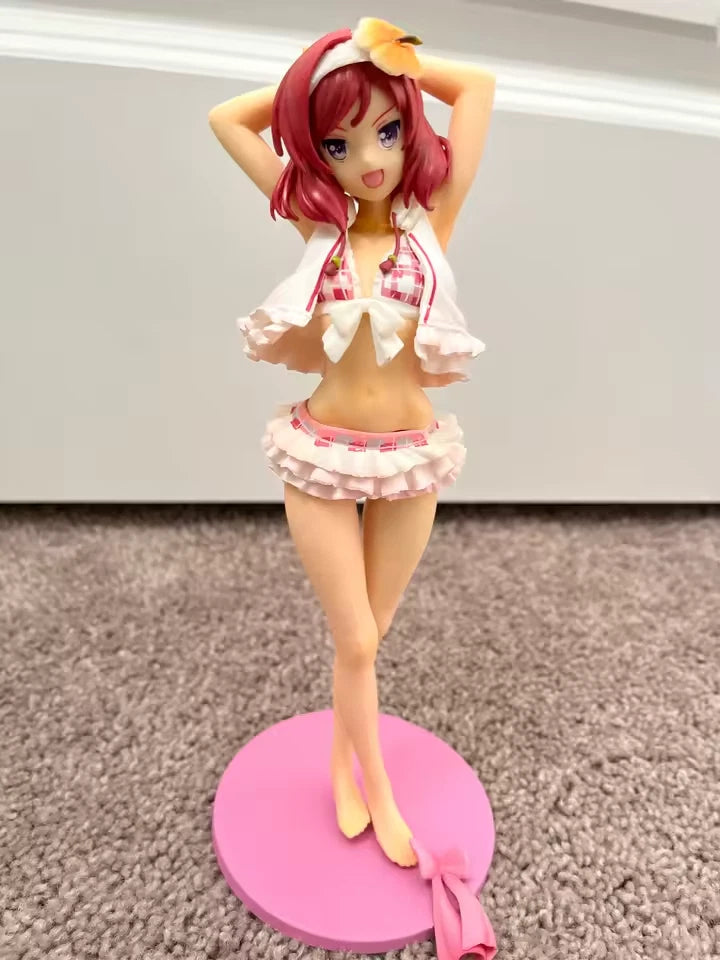 Maki Bikini Love Live! School Idol Project Kawaii Anime Figure PVC 9" [Boxed]
