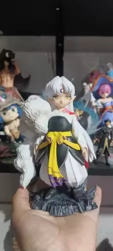 Sesshoumaru InuYasha Collectible Anime Figure Model Statue PVC 6.5" [Boxed]