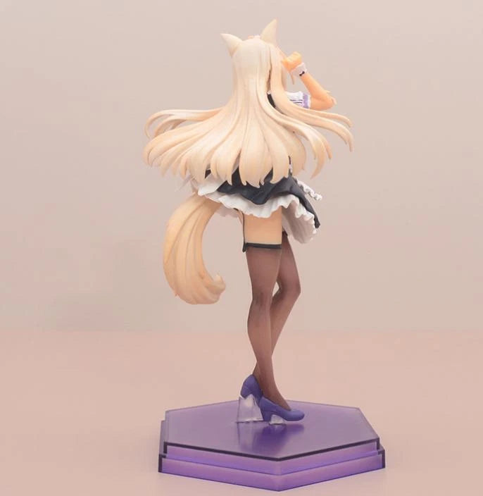 Coconut Elegant Maid Nekopara Anime Kawaii Nekomimi Figure PVC 8" [Boxed] *Adult Collectible*