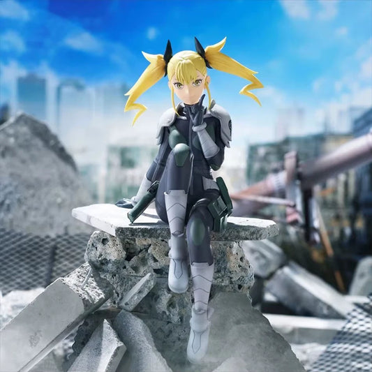 Kikoru Shinomiya Combat Suit Kaiju No. 8 Collectible Anime Figure PVC 5.9" [Boxed]