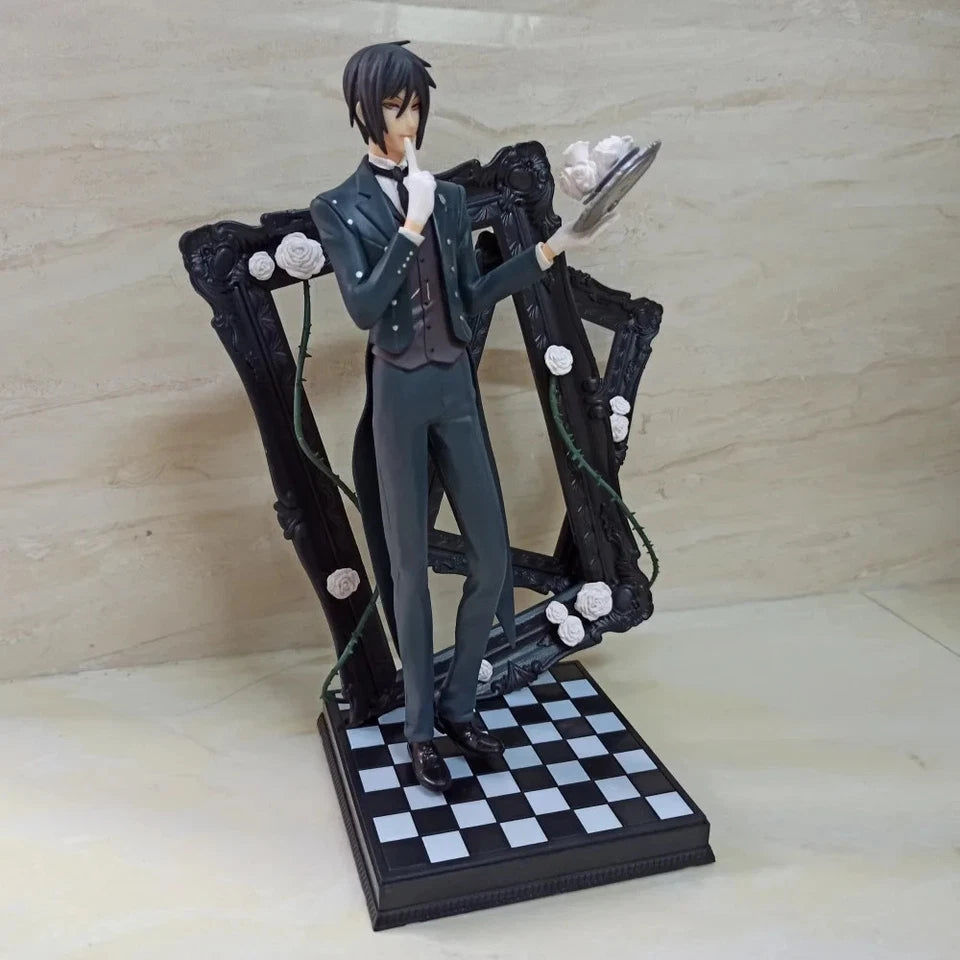 Sebastian Michaelis Black Butler Iconic Anime Figure Model Statue PVC 10" [Boxed]
