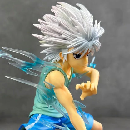 Killua Zoldyck Godspeed Hunter × Hunter NEW Anime Figure Model Statue PVC 6" [Boxed]
