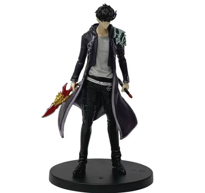 Sung Jin-woo Kamish's Wrath Solo Leveling Anime Figure Model Statue PVC 7" [Boxed]