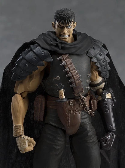Guts Black Swordsman Berserk Anime Adjustable Action Figure PVC 6.6 in [Boxed]