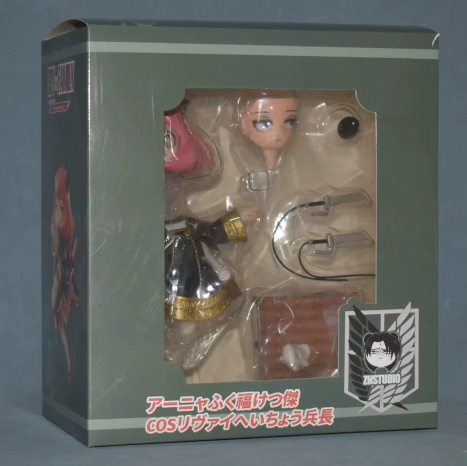 Anya Levi Scout Regiment Spy × Family AOT Anime Figure PVC 5.1 in [Boxed]