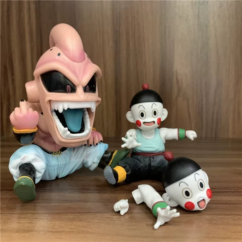 Chiaotzu Dragon Ball Z Adjustable Anime Figure Model Statue PVC 3" [Boxed]