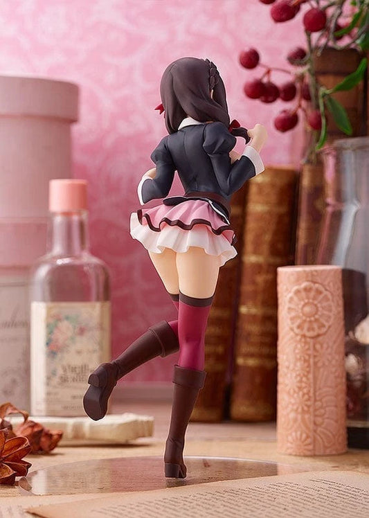 Yunyun Mini Skirt Schoolgirl KonoSuba Kawaii Anime Figure Model PVC 7" [Boxed : Original]