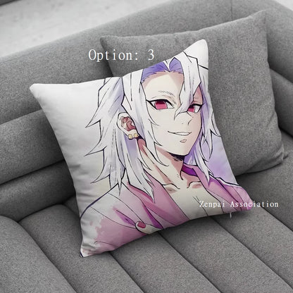 Tengen Uzui Hashira Demon Slayer Anime Soft Pillow Cushion Cover 2 x 2 ft