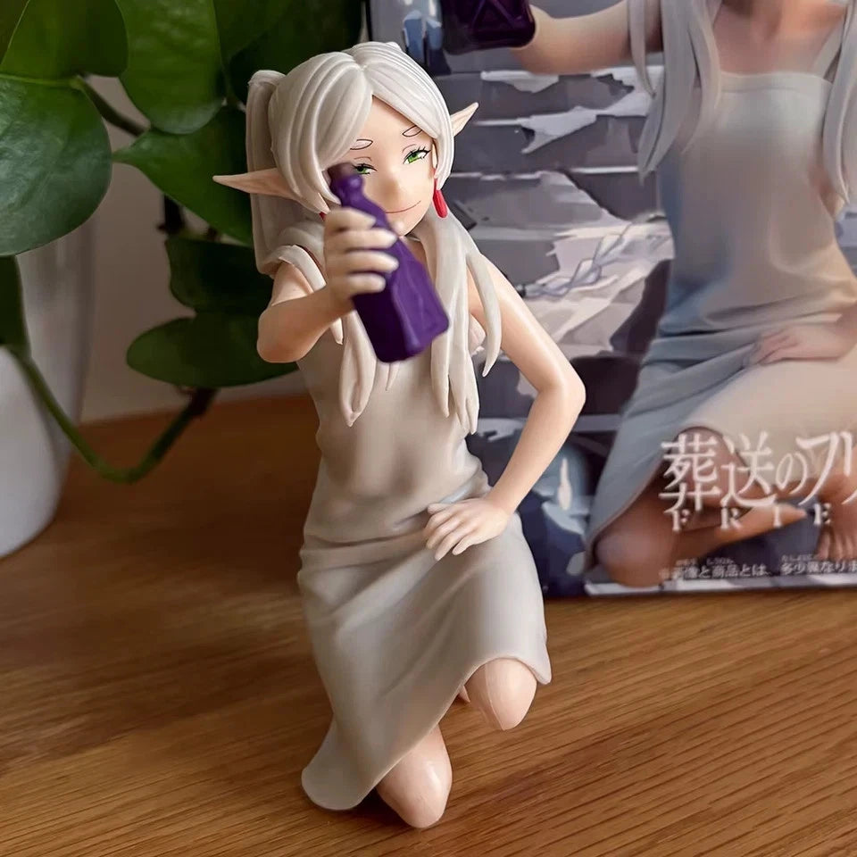 Frieren Tipsy Pajamas Frieren: Beyond Journey's End Anime Kawaii Figure PVC 4.5" [Boxed]