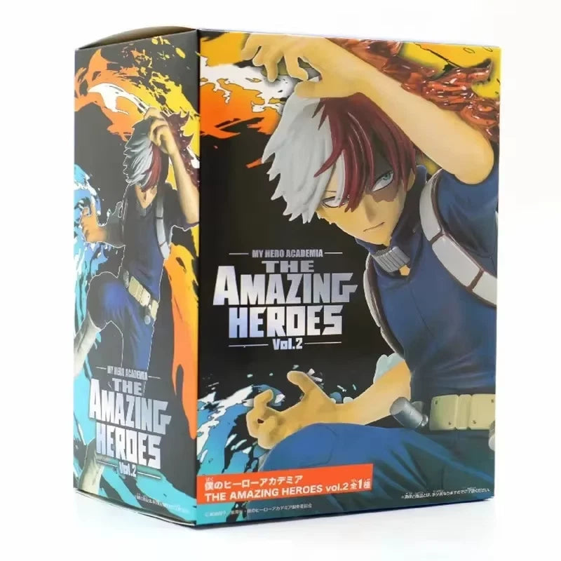 Shoto Todoroki My Hero Academia Collectible Iconic Anime Figure PVC 6" [Boxed]