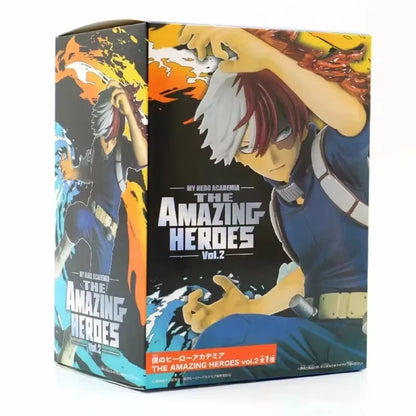 Shoto Todoroki My Hero Academia Collectible Iconic Anime Figure PVC 6" [Boxed]
