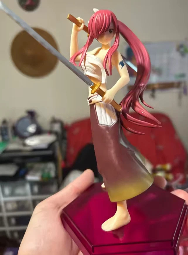 Erza Scarlet Demon Blade Fairy Tail Exclusive Anime Figure PVC 6.6” [Boxed]