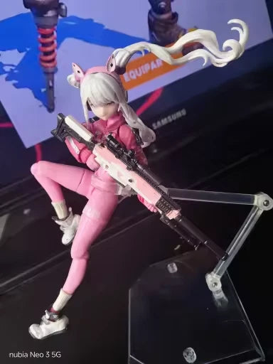 Dorothy Goddess Of Victory: Nikke Adjustable Anime Action Figure PVC 6" [Boxed]