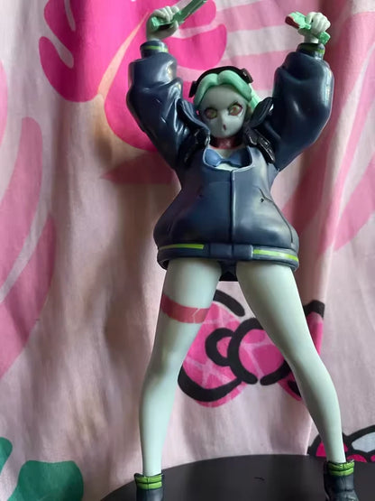 Rebecca The Cannon Cyberpunk Edgerunners Anime Collectible Figure PVC 6" [Boxed]