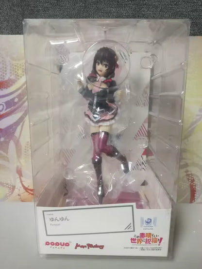 Yunyun Mini Skirt Schoolgirl KonoSuba Kawaii Anime Figure Model PVC 7" [Boxed : Original]