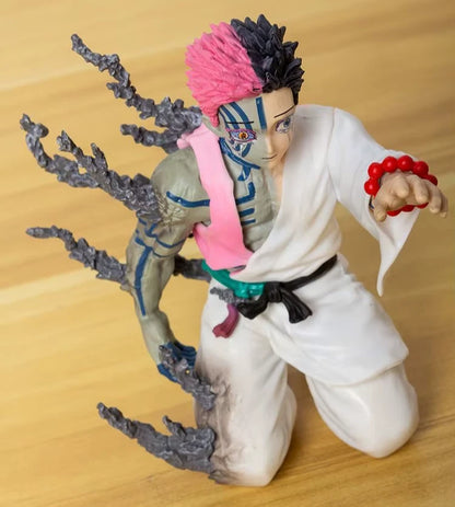 Akaza Hakuji Soyama Upper Moon 3 Demon Slayer Anime Figure Model PVC 5" [Boxed]