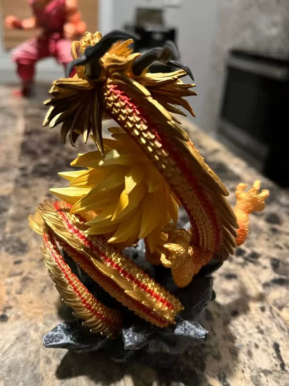 Goku SSJ3 Super Dragon Fist Dragon Ball Z Chibi Anime Figure PVC 5.5" [No Box]