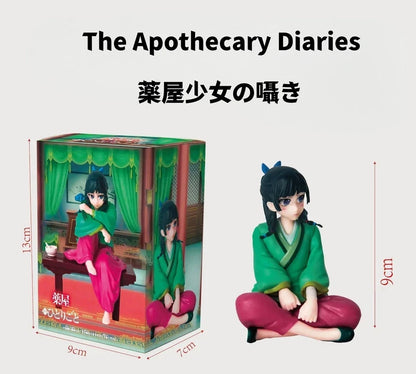 Maomao Sitting The Apothecary Diaries Manga Anime Kawaii Figure PVC 5" [Boxed]