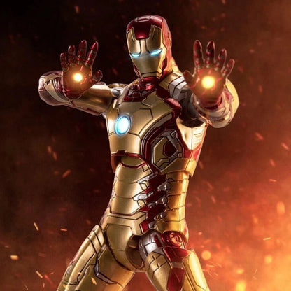 Iron Man Mark 42 Marvel Adjustable Classic Action Figure Model PVC 6" [Boxed]