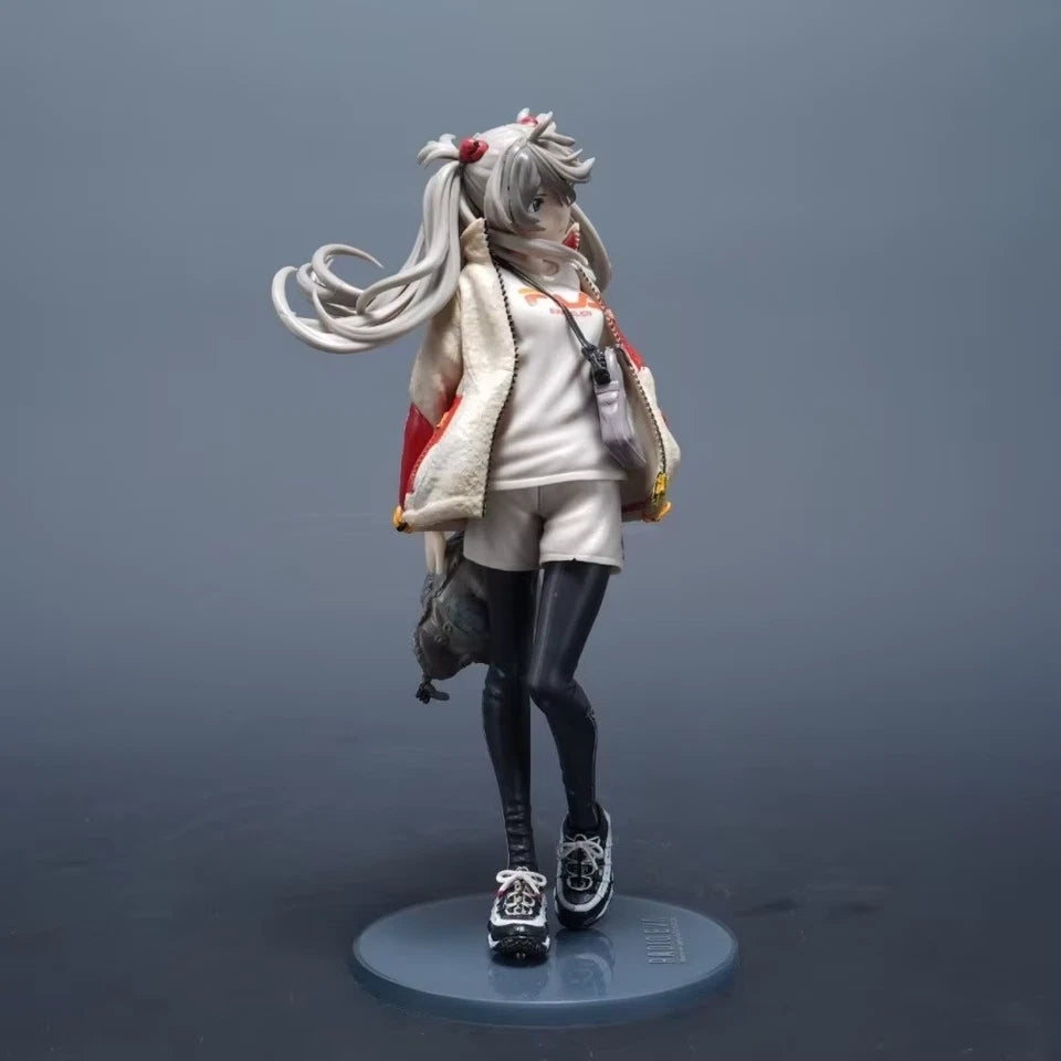 Asuka Sohryu Radio Eva Neon Genesis Evangelion Anime Figure Model PVC 9" [No Box]