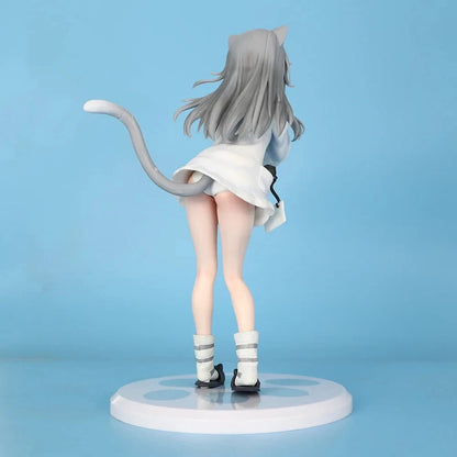 Gawr Gura Neko Hololive Vtuber Kawaii Anime Figure Model Statue PVC 8" [Boxed]