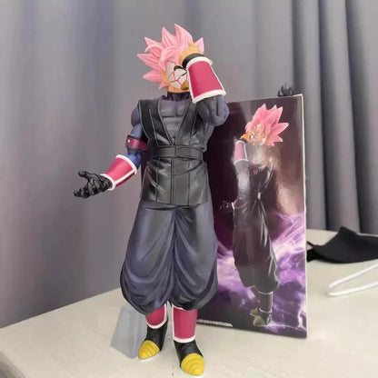 Goku Black Super Saiyan Rose Dragon Ball Super Anime Figure PVC 10" [No Box]