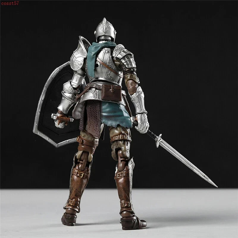 Knight Fluted Armor Dark Souls Adjustable Collectible Figure PVC 5.9" [Boxed]