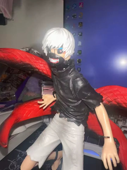 Ken Kaneki Centipede Tokyo Ghoul Iconic Anime Figure PVC 7" [No Box]