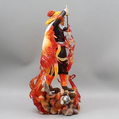 Kyojuro Flame Breathing Demon Slayer Collector-Grade Anime Figure PVC 11" [Boxed]