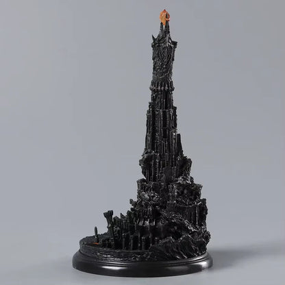 Barad-dur the Dark Tower The Lord of the Rings Ornament Statue Model PVC 7.8" [Boxed]