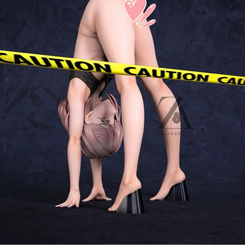 Sayaka Yoga Pose Mitasarete Mezameru Asa ni Manga Cast Off Figure PVC 5" [No Box] *Adult Collectible*