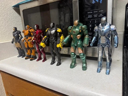 Iron Man Mark 37 Hammerhead Marvel Adjustable Action Figure Model PVC 7" [Boxed]