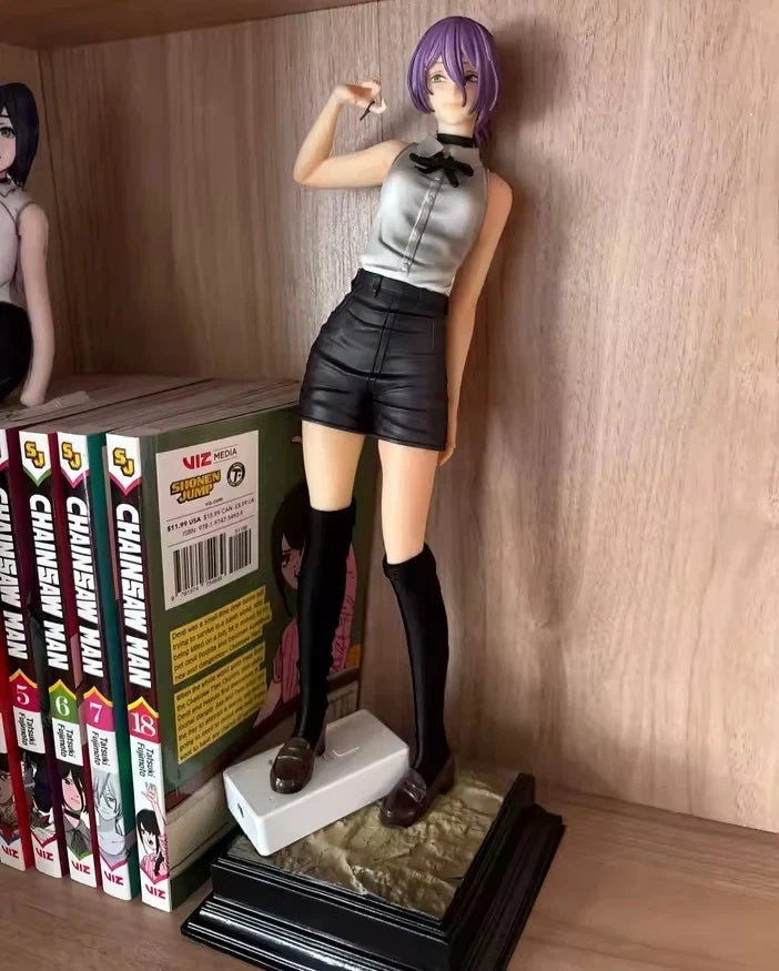 Reze Bomb Girl Chainsaw Man Trending Anime Figure Model Statue PVC 7" [Boxed]