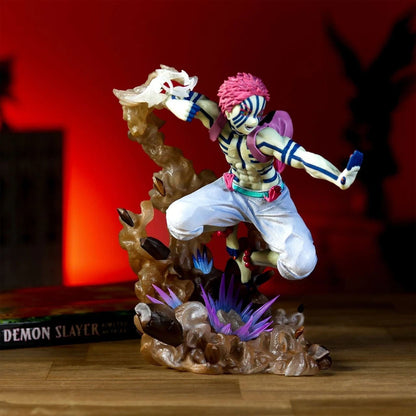 Akaza Upper Moon 3 Demon Slayer Anime Limited Ed Rare Figure PVC 7 in [Boxed]