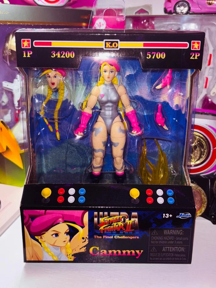 Cammy Street Fighter Adjustable TRENDING Action Figure Model PVC 6" [Original]