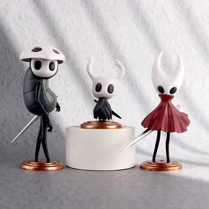 Hornet Quirrel Hollow Knight Collectible Figures PVC 2 - 3" [No Box : 3 pc set]