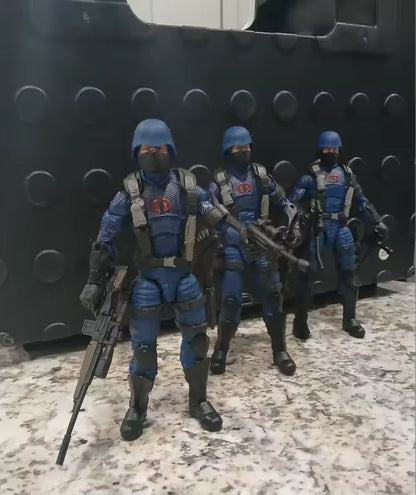 Cobra Trooper G.I. Joe Classified Adjustable Action Figure PVC 6" [No Box]