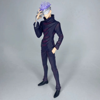 Satoru Gojo Blindfold Jujutsu Kaisen Anime Figure Model Statue PVC 12" [Boxed]