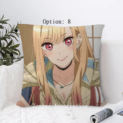 Marin My Dress-Up Anime Kawaii Pillow Cushion Cover 1.5 x 1.5 ft