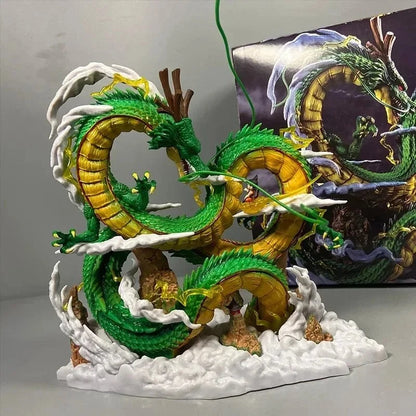 Kid Goku & Shenron Dragon Ball Z Collectible Display-Ready Figure PVC 8" [Boxed]