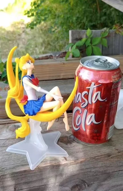 Usagi Tsukino Sailor Moon Anime Kawaii Desktop Figure Girl PVC 5.9" [No Box]