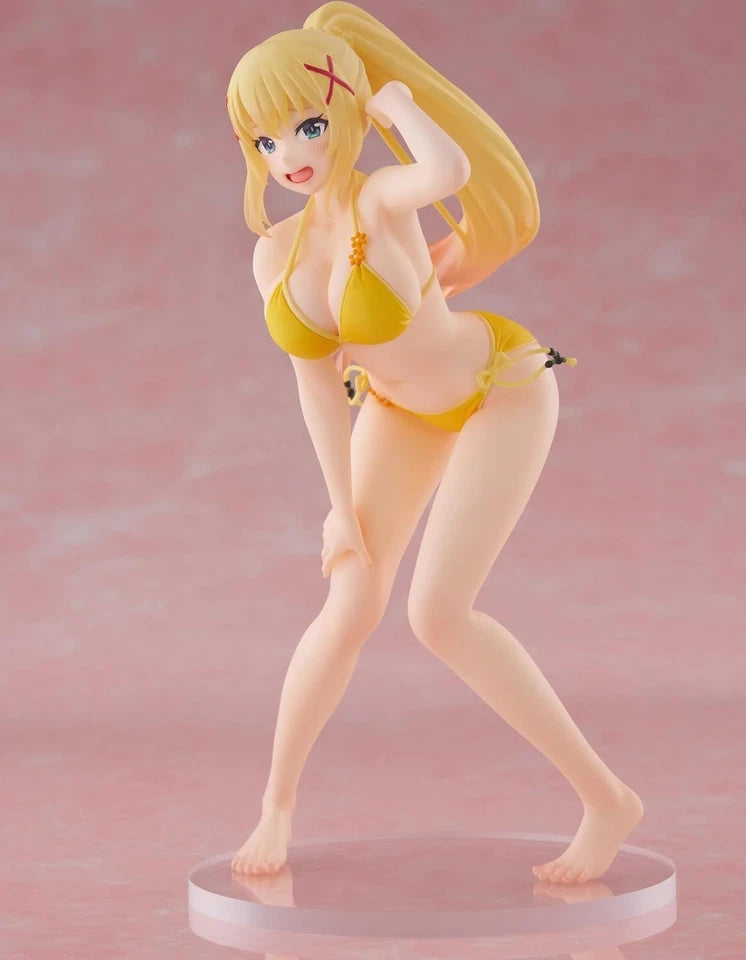 Darkness Lalatina Swimwear KonoSuba Anime Figure Model Statue PVC 7" [Original]