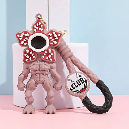 Stranger Things Collectibles Demogorgon, Eleven, Eddie Munson, Keychains PVC 3"