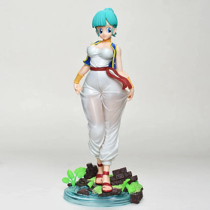 Bulma Arabian Style Dragon Ball Z Curvy Anime Figure PVC 11" [No Box] *Adult Collectible*