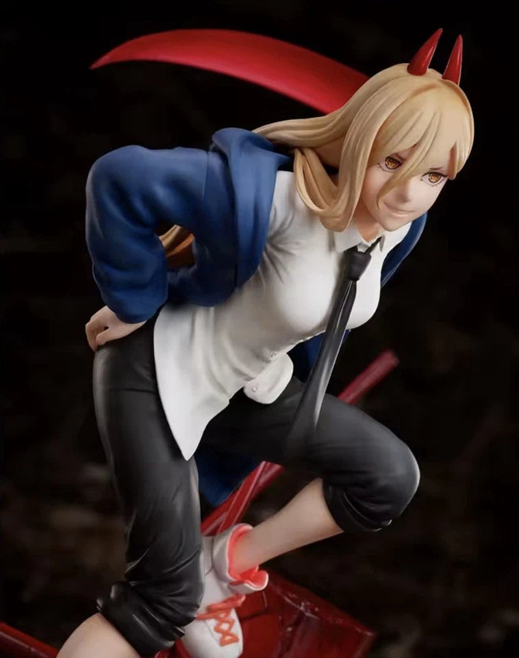 Power Blood Devil Chainsaw Man Iconic Anime Figure PVC 6.6" [Boxed]