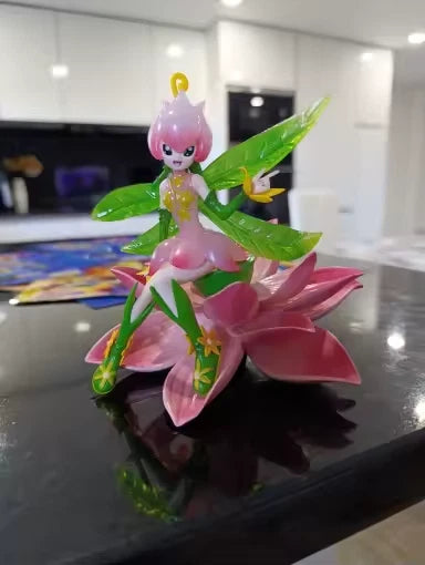 Lillymon Fairy Pixie DIGIMON Collectible Classic Anime Figure 5.5" [No Box]