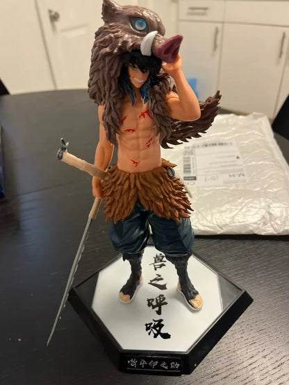 Inosuke Hashibira Demon Slayer Anime Action Figure PVC 11.4" [Boxed]