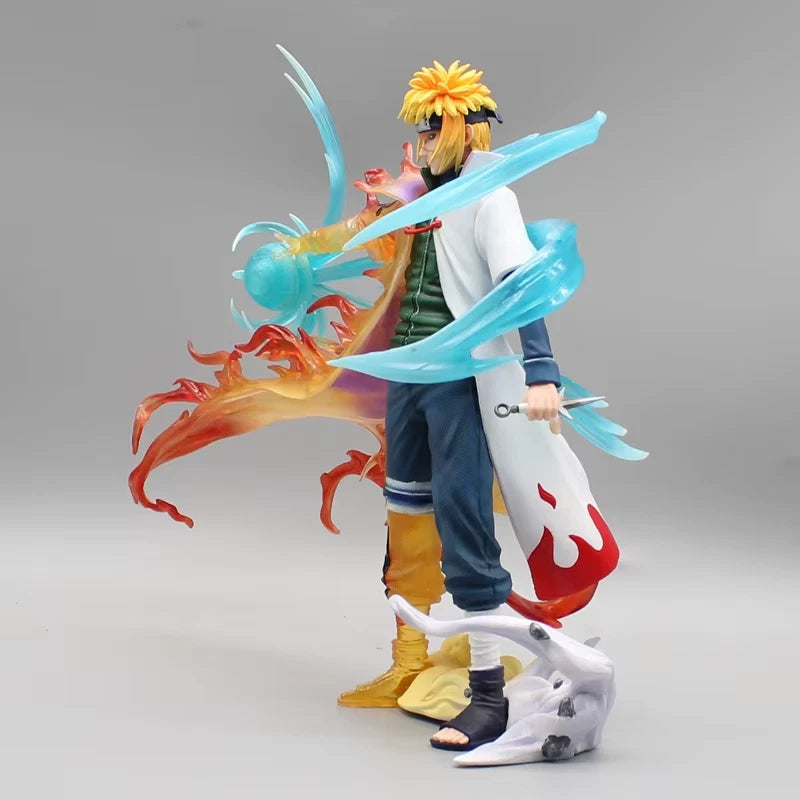 Minato Namikaze Rasengan Naruto Anime Collectible Figure 10" [Boxed : Battery Powered]